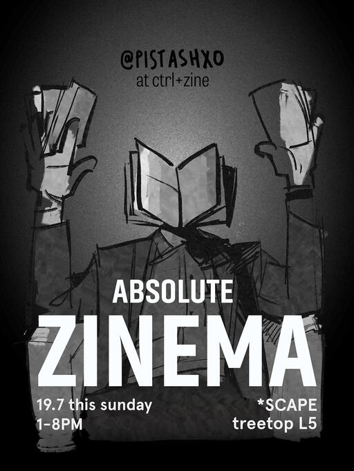 CTRL+ZINE promotional poster